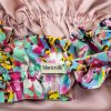 Floral Print Silk Sleep Cap for Kids