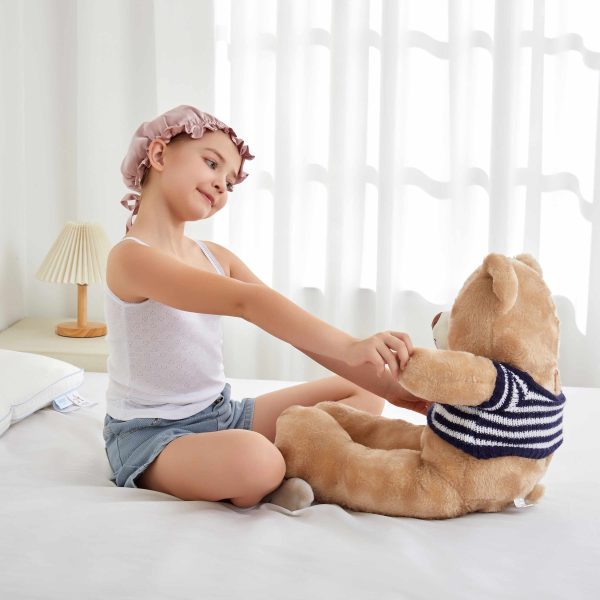 Floral Print Seidenmütze für Kinder